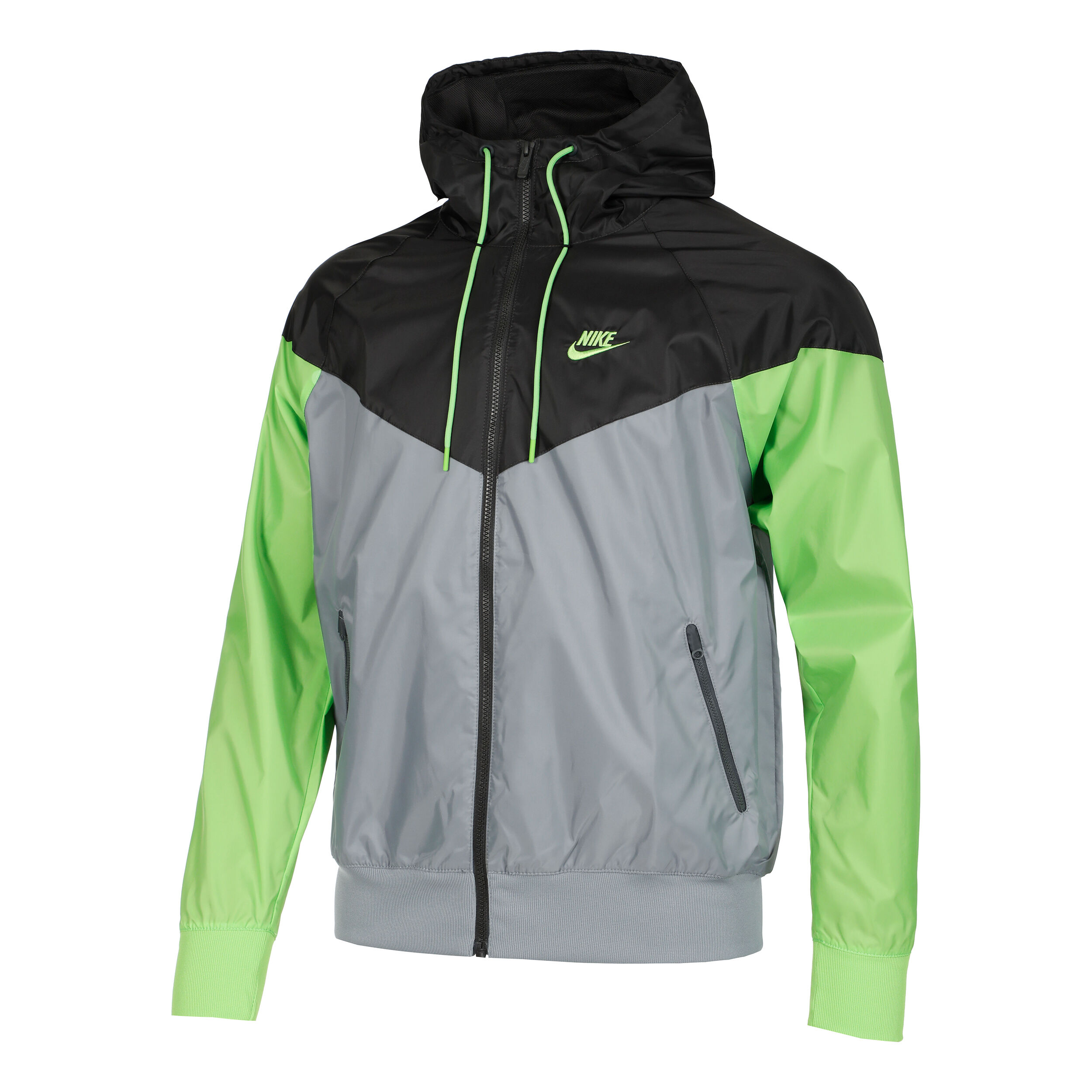 Sportswear Heritage Essential Windrunner Training Jacket Men - Grey, Neon  Green
