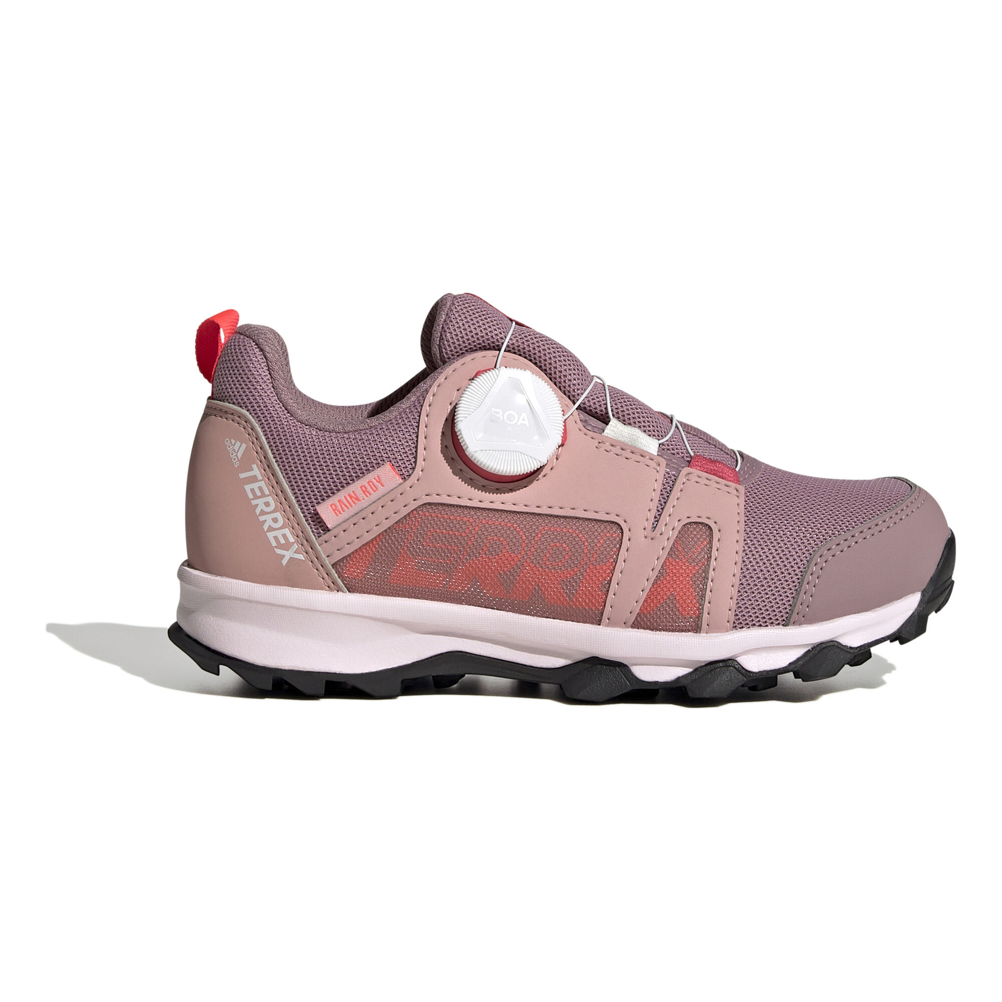 buy adidas Terrex Agravic Boa Trail Running Shoe Kids - Berry, Beige | Running Point