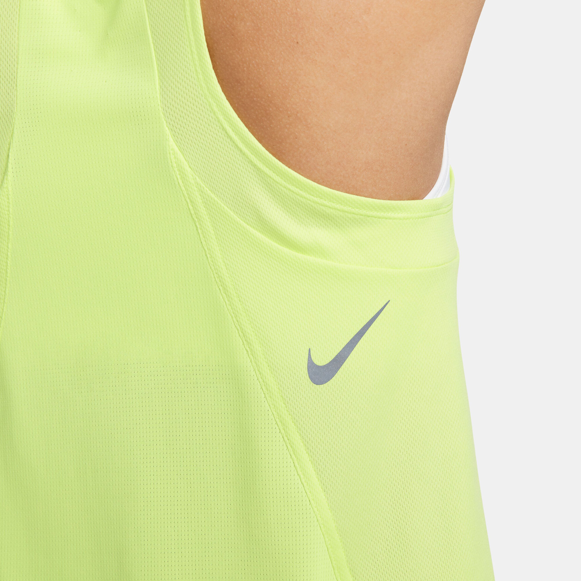 Nike Dri-Fit Race Tank Women - Yellow, Grey online Running
