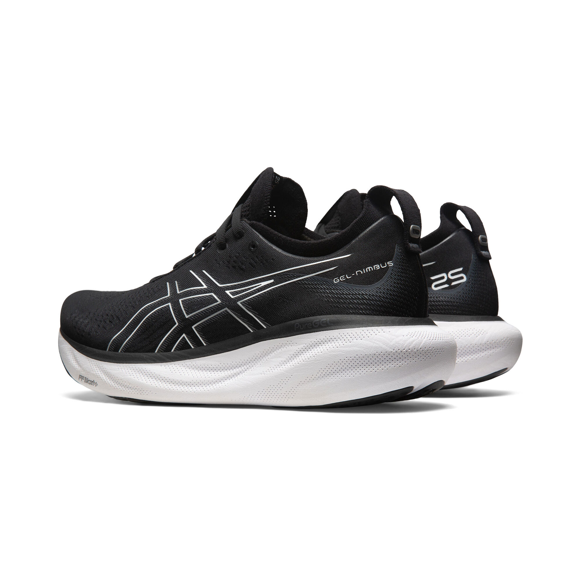 Buy ASICS Gel-Nimbus 25 Neutral Running Shoe Men Black, Grey