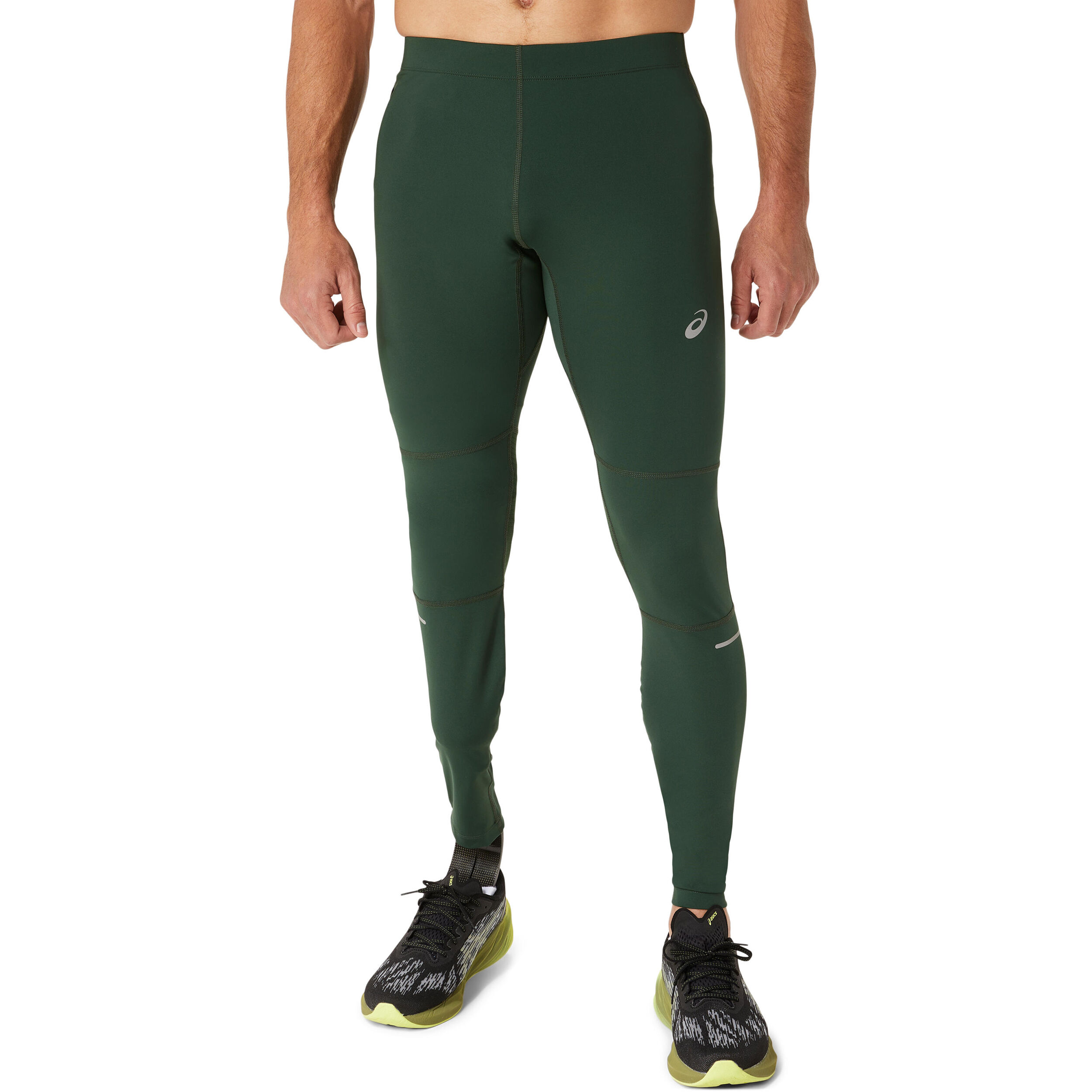 Buy ASICS Race Tight Men Dark Green online Running Point COM