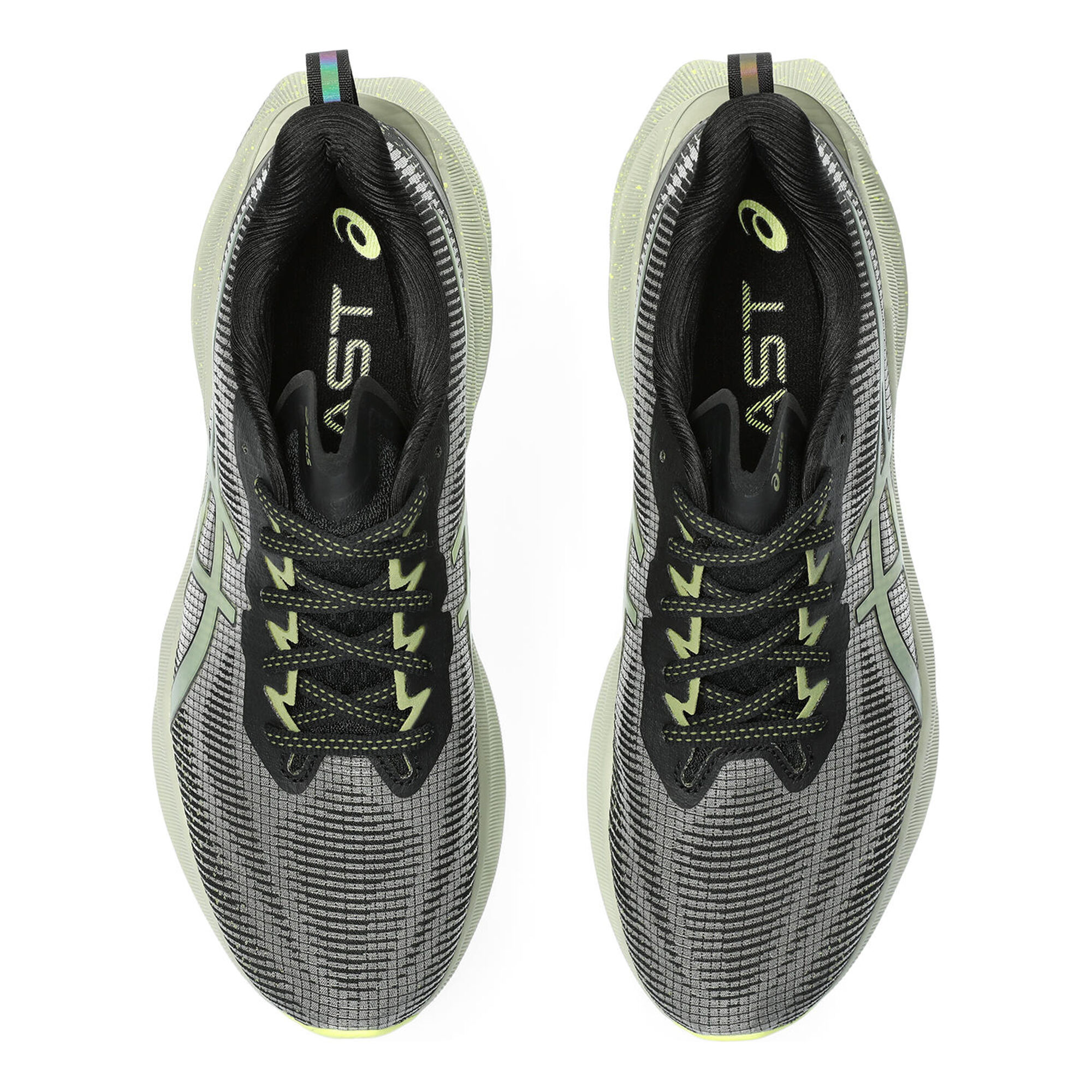 Buy ASICS Mens NOVABLAST 3 - White/Black Running Shoes, UK - 6 at