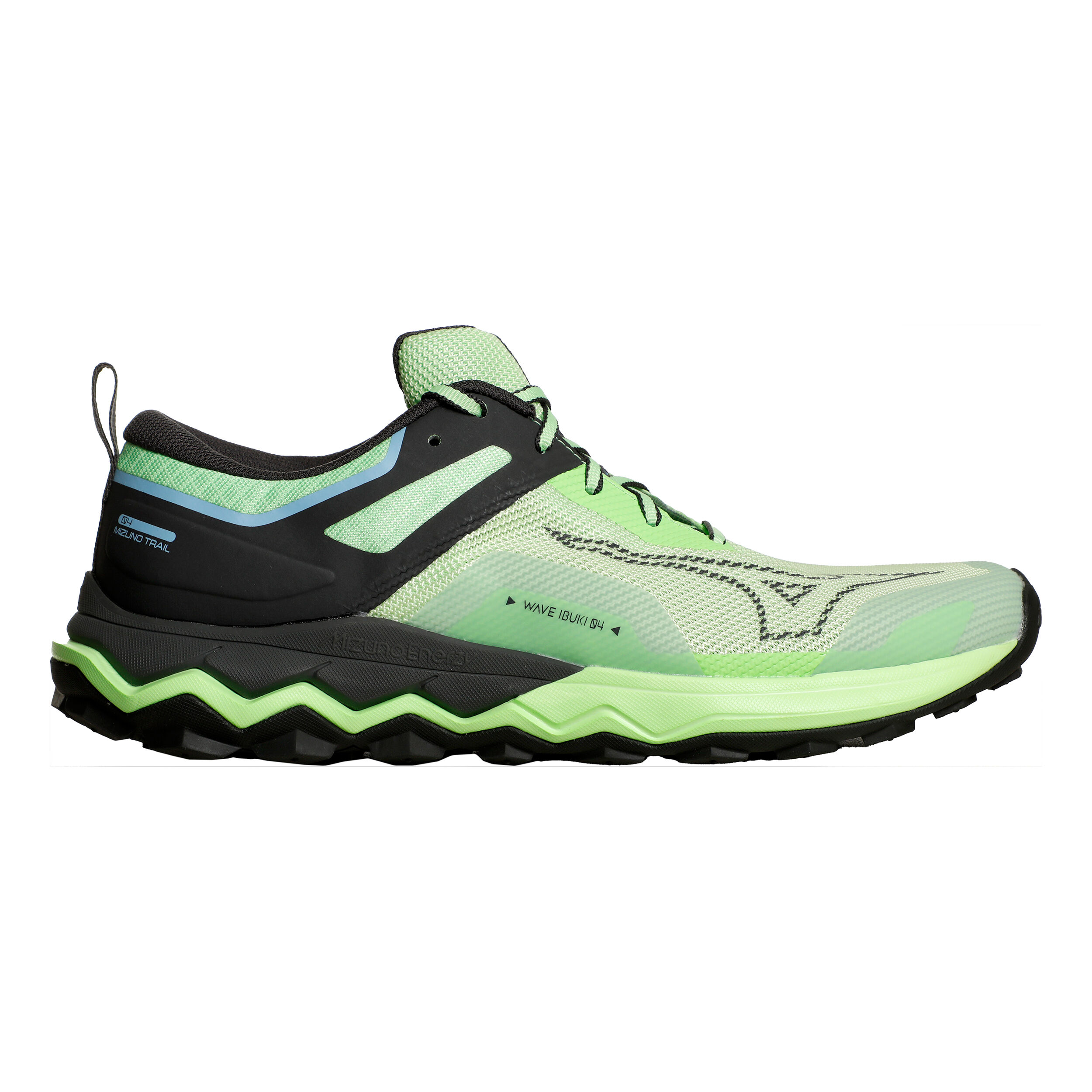 Buy Mizuno Wave Ibuki 4 Trail Running Shoe Men Green, Grey online 